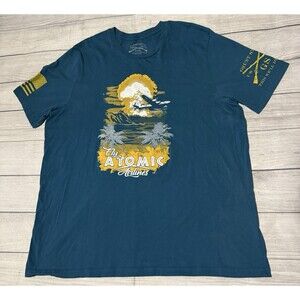 Grunt Style Graphic T Shirt Fly Atomic Airlines This Well Defend Size 3XL XXXL